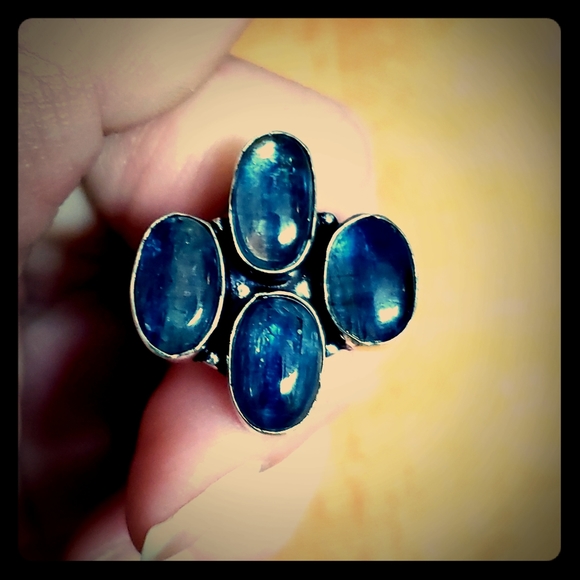 New Kyanite 925 Silver Ring. - Picture 2 of 8